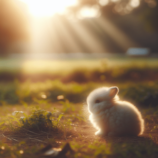 うさぎの画像 1羽