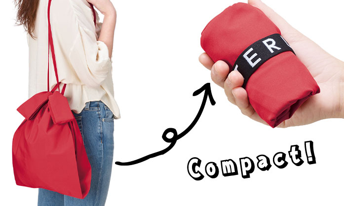 紹介商品はすべて付属のゴムバンドでコンパクトにまとめられます。