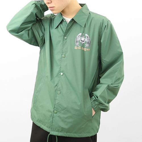 ナイロンコーチジャケット（裏地付）