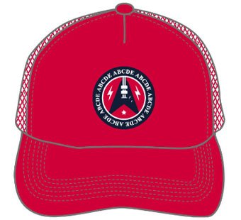 キャップ・帽子のアレンジ用デザイン・テンプレート集