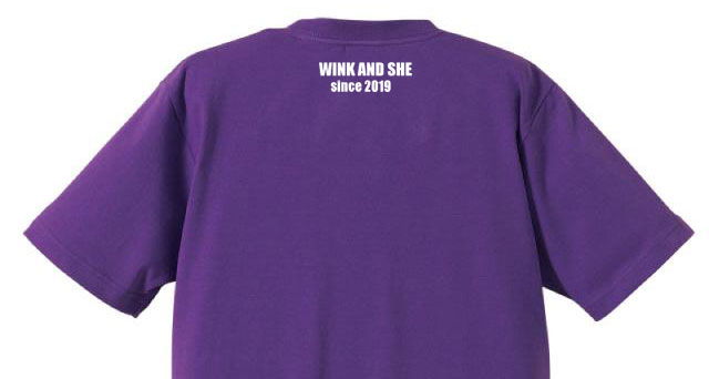 背面襟下への印刷例