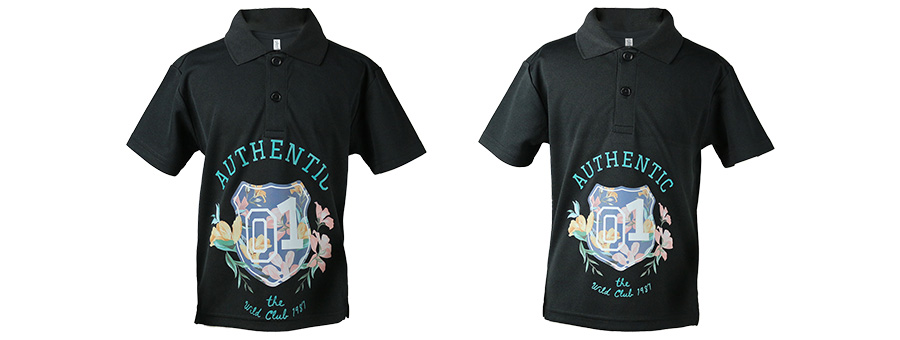 ポロシャツ120前面