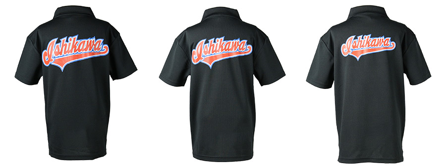 ポロシャツ140背面