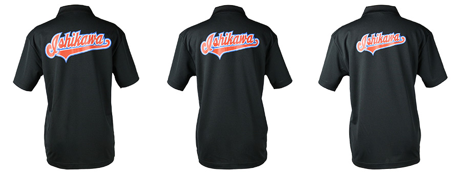 ポロシャツs背面