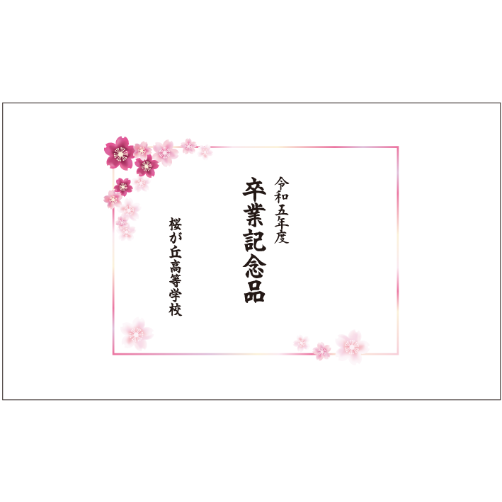 タオル熨斗テンプレート 70019