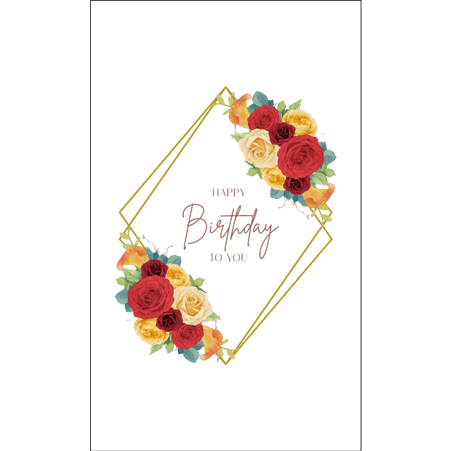 タオル熨斗テンプレート 70036