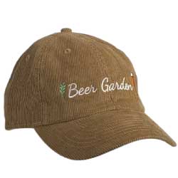 クラシカルコーデュロイキャップ