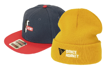 キャップ・帽子のデザイン刺繍