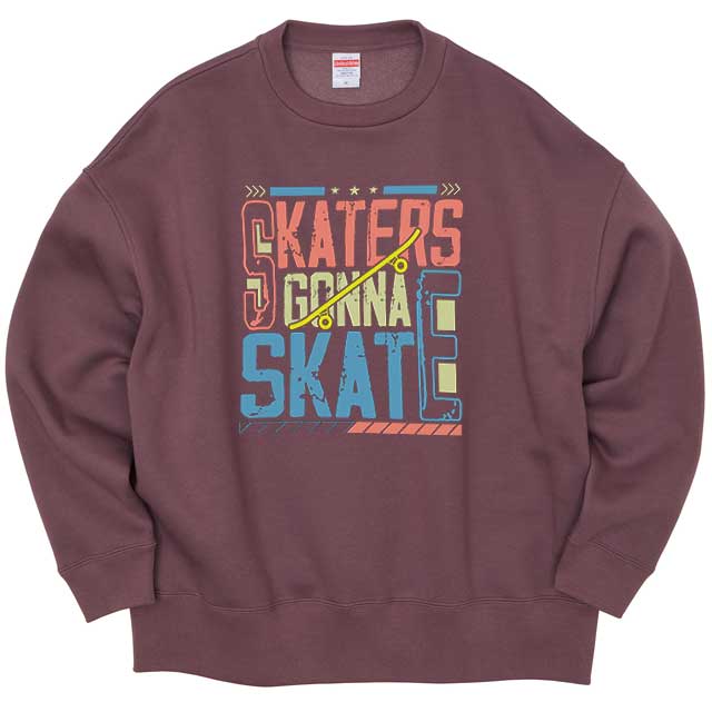 ビッグシルエットクルーネックスウェット