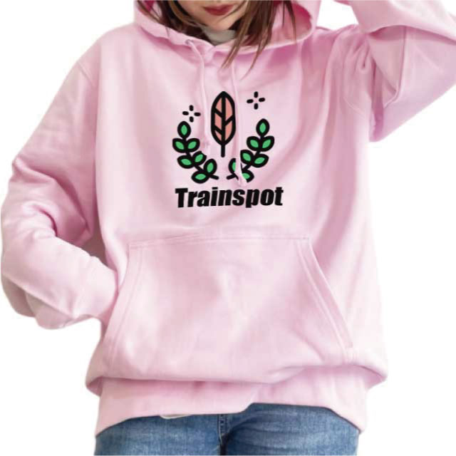 カラフルフードパーカー