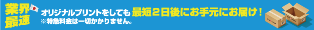 翌日発送