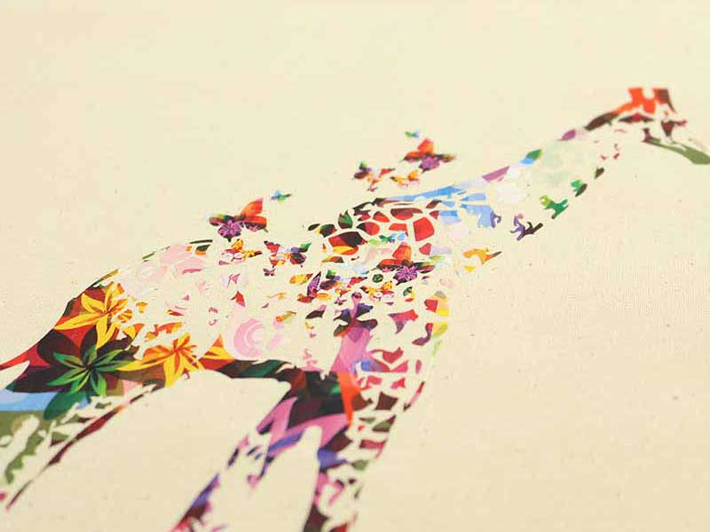 ダイレクトカラープリントイメージ（コットン）