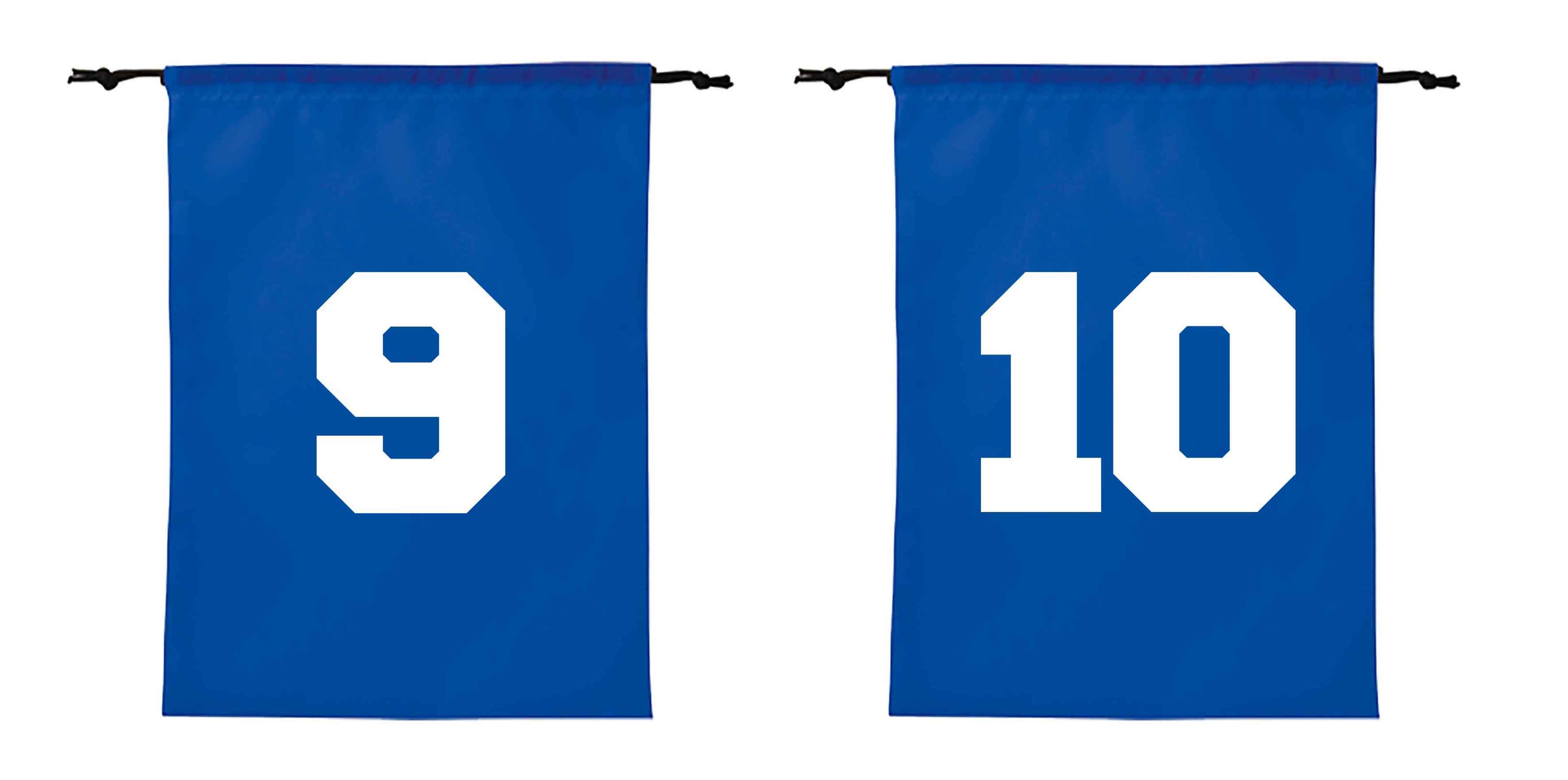 巾着にナンバー(大)プリント