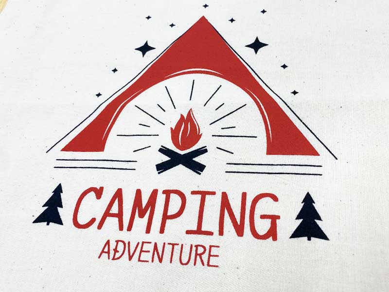 レギュラー2色プリントイメージ(コットン)