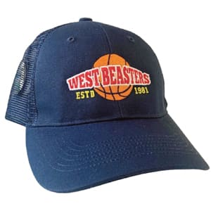 スポーツチームの応援キャップにも