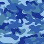 迷彩ブルー