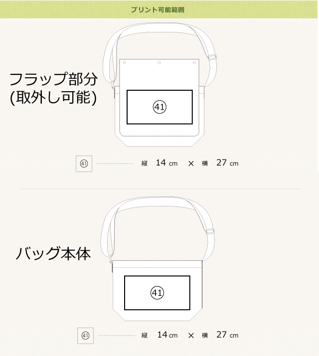 プリント可能範囲