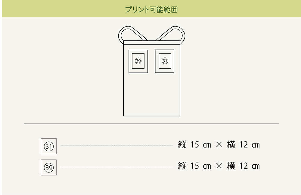 プリント可能範囲