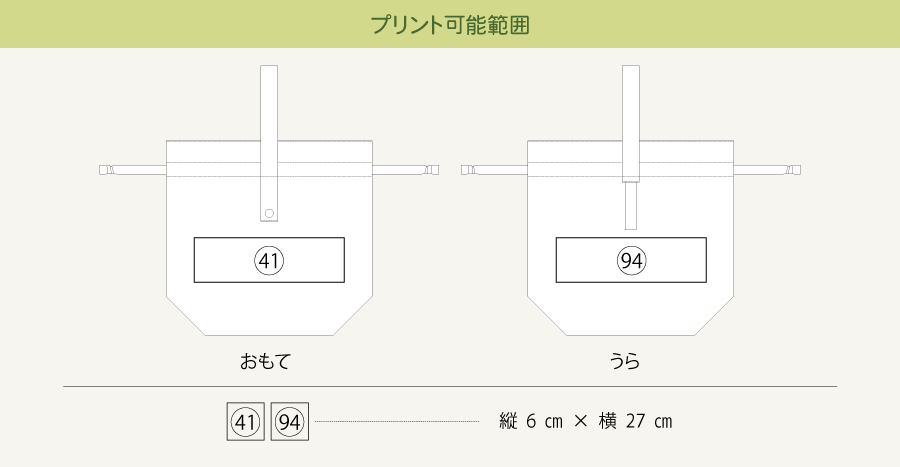 プリント可能範囲