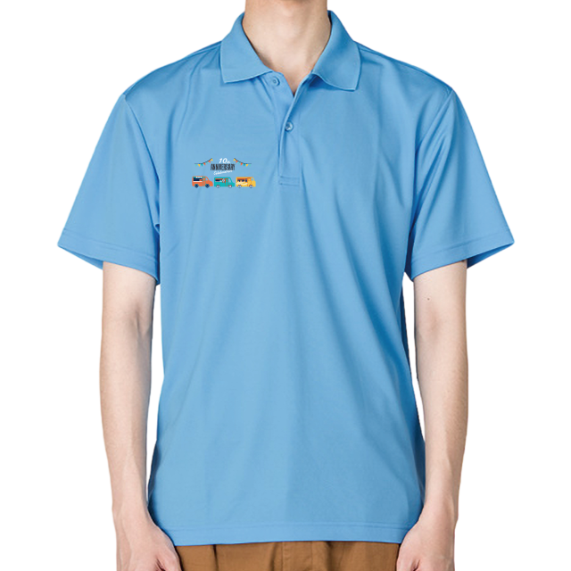 爽快ドライポロシャツの商品画像