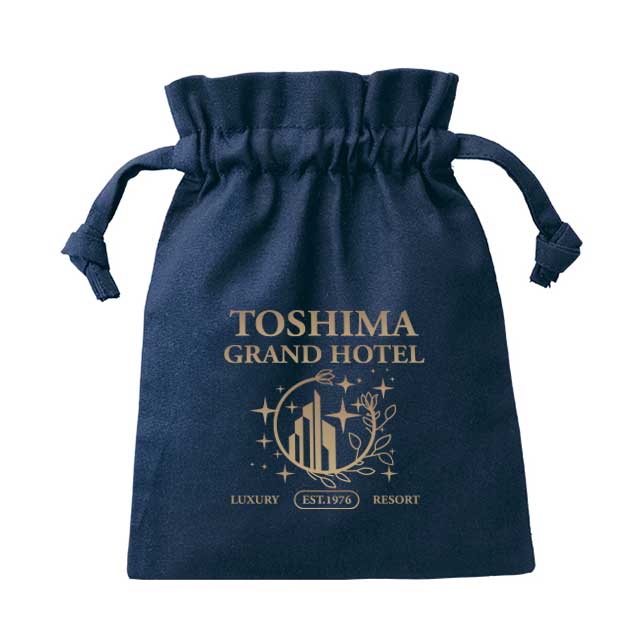 コットンフリル巾着（S）商品画像