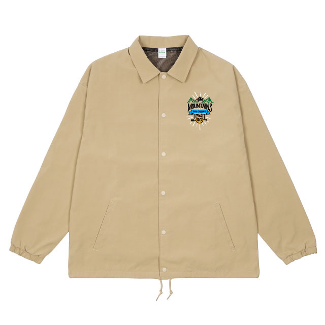 質感マットコーチジャケット