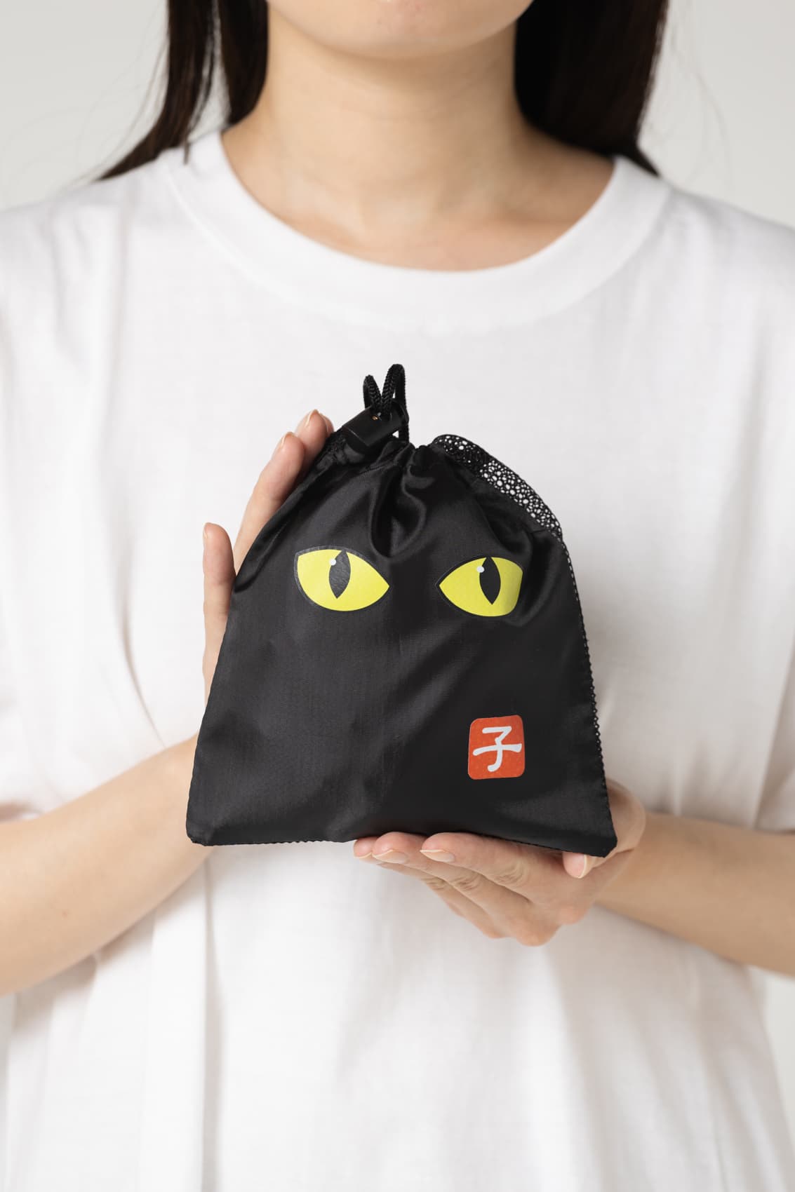 メッシュポリ巾着（S）｜トートバッグ