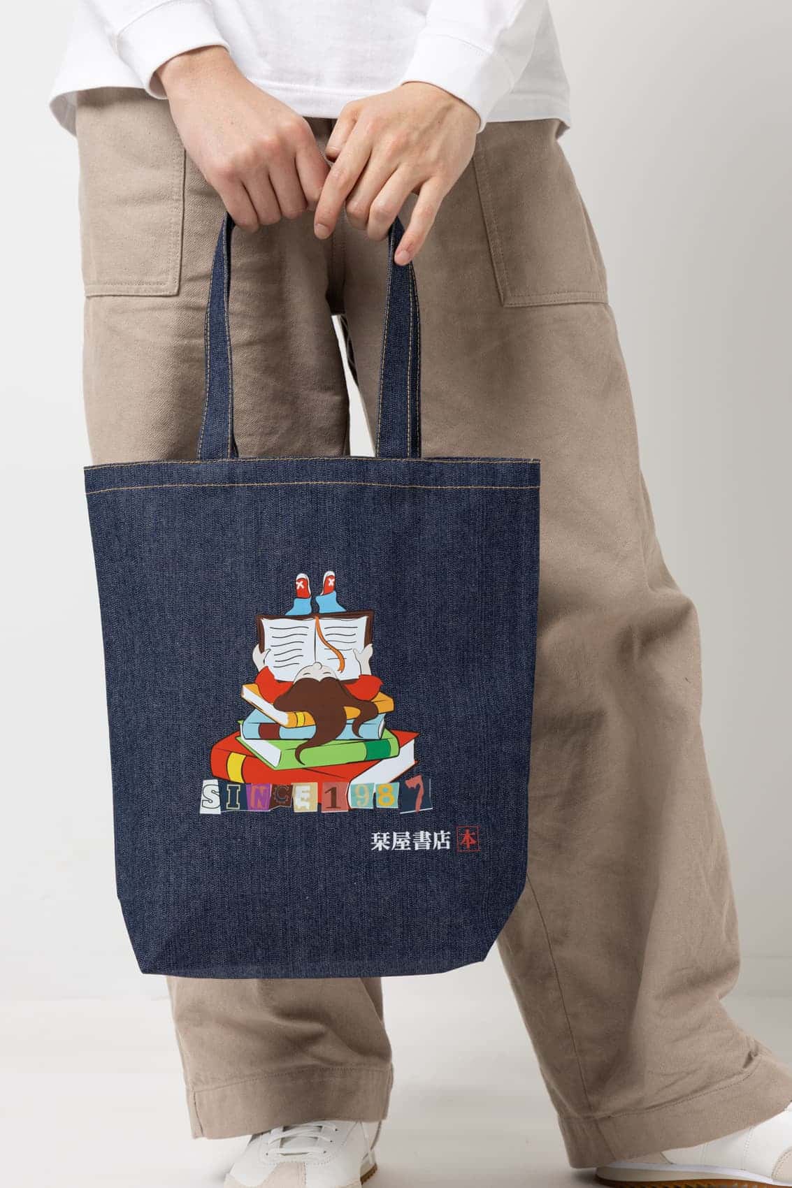 デニムトート（M）｜トートバッグ