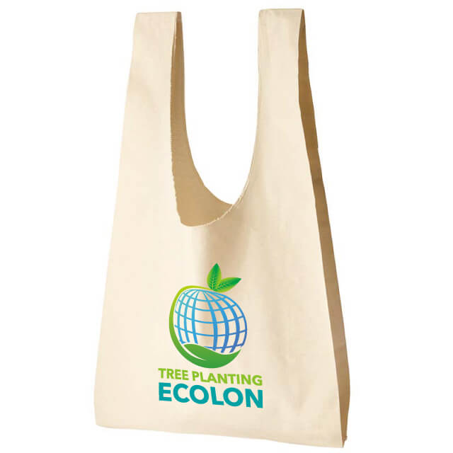 厚手コットンマルシェバッグ（Ｌ）の商品画像