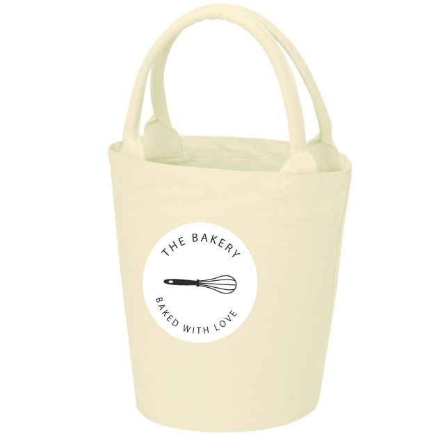 バケツ型キャンバストート