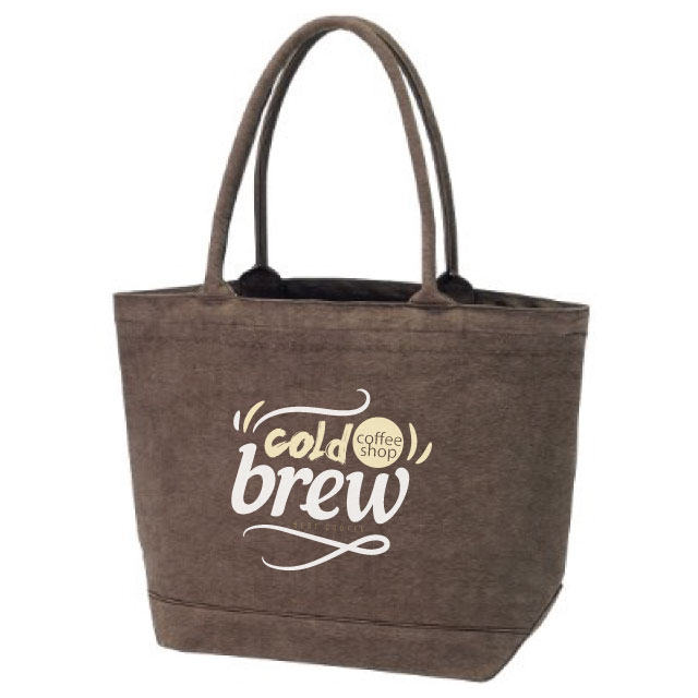 ウォッシュキャンバス底マチトート（M）