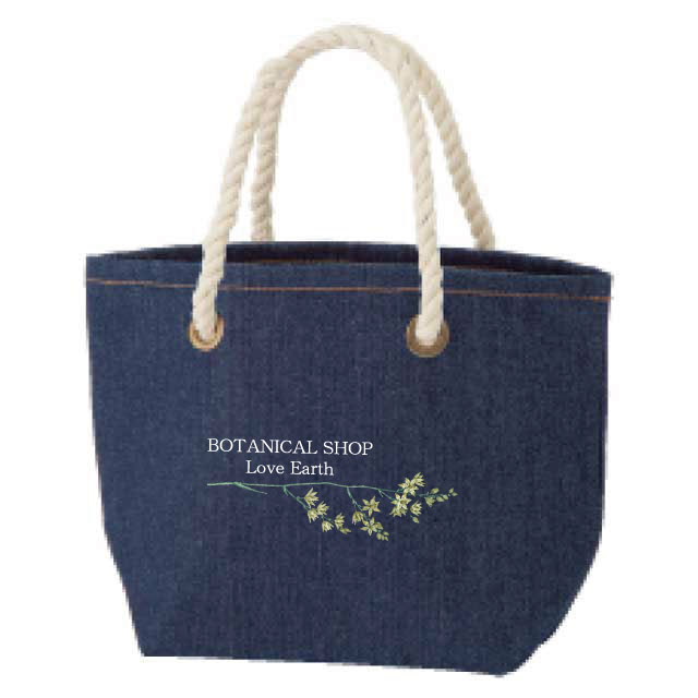 デニムロープランチトート