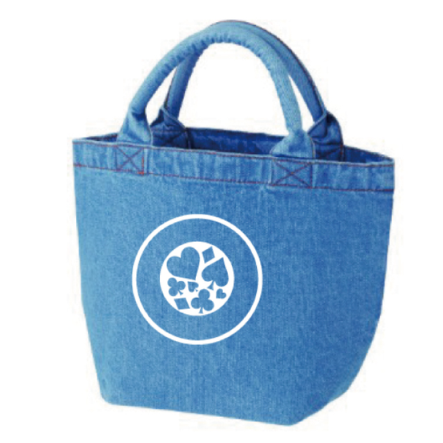 デニムしっかり持ち手トート（S）