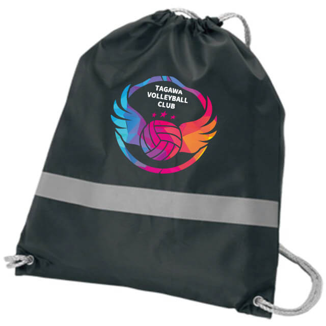 リフレクター付巾着リュックの商品画像