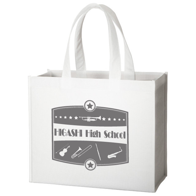 不織布スクエアトート