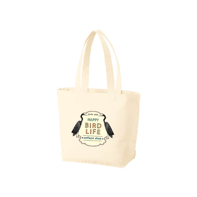 定番ファスナートートバッグ(M)