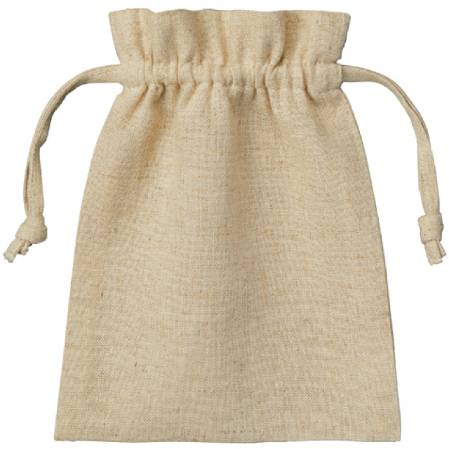 コットンリネン巾着(S)