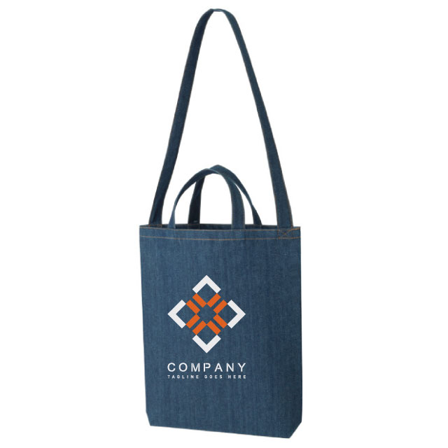 デニムショルダートート