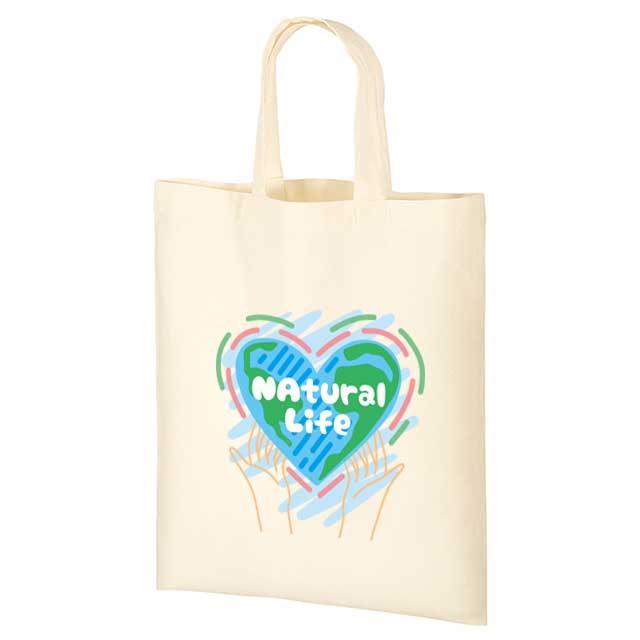 オーガニックデイリーフラットトート