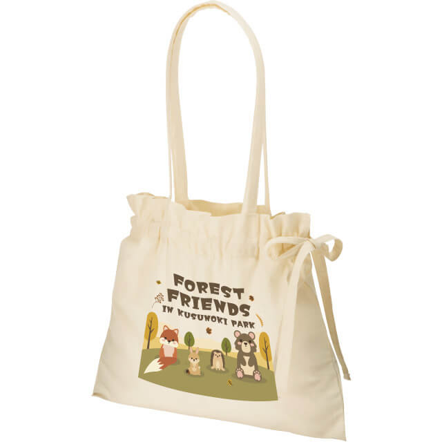 コットンきゅっとバッグ