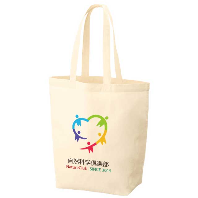 オーガニックデイリーマチ付きトート(M)