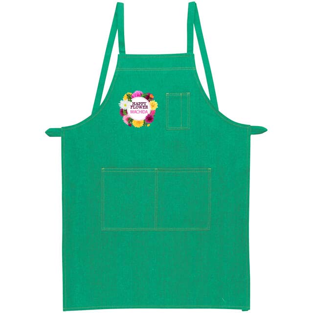 ワークエプロン（胸ポケット付）｜はっぴ・エプロン