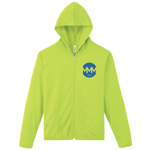 カラフルドライジップパーカーの商品画像