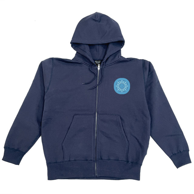 極厚ジップパーカー