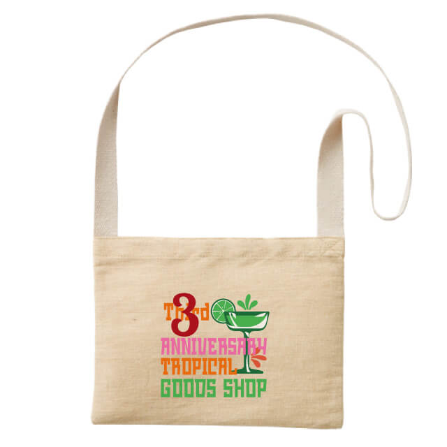 ジュートコットンサコッシュ｜トートバッグ