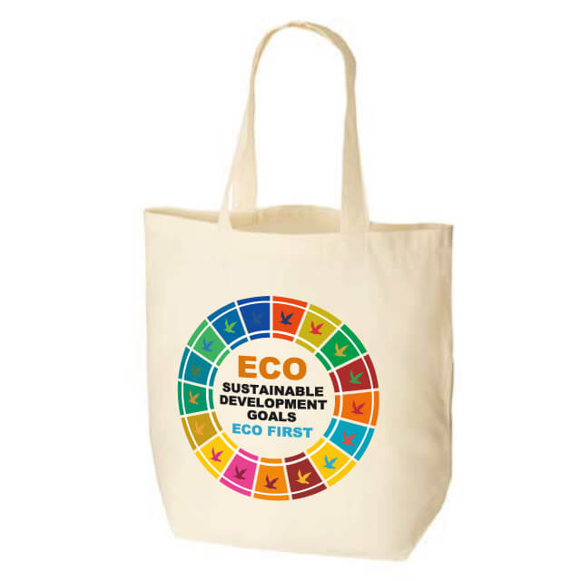 オーガニックコットンバッグ（Ｍ）の商品画像