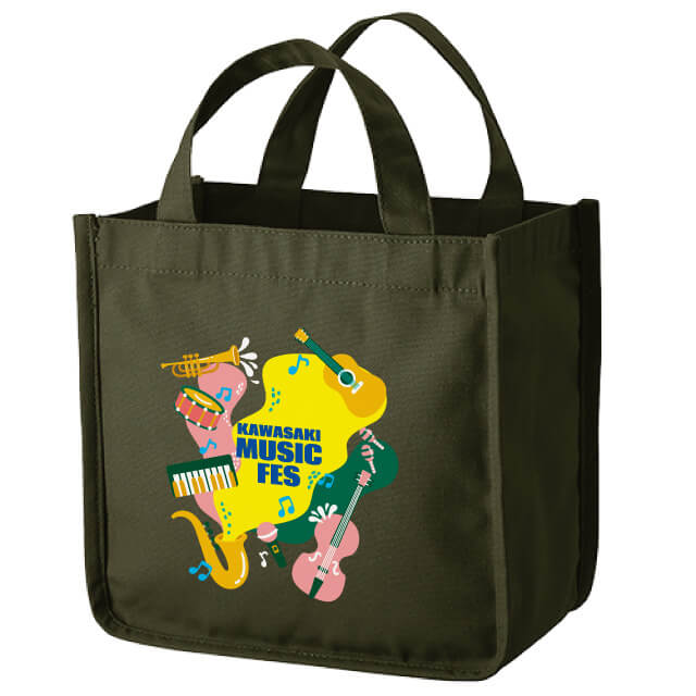 キャンバススクエアトート(S)