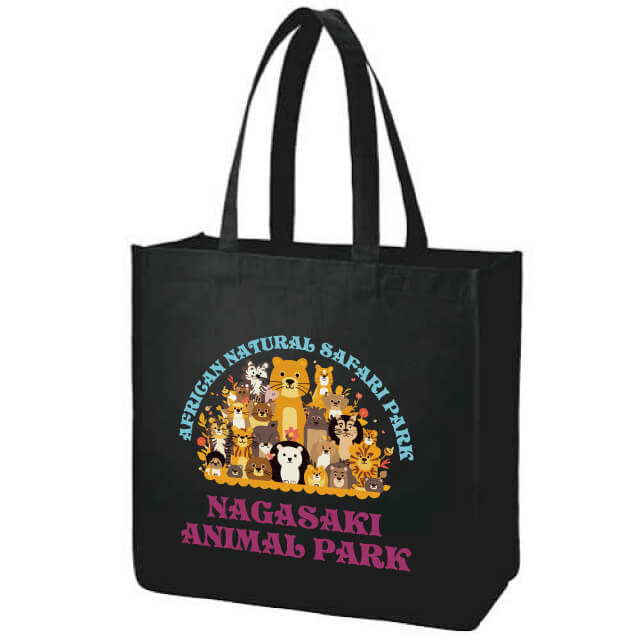 キャンバススクエアトート(L)