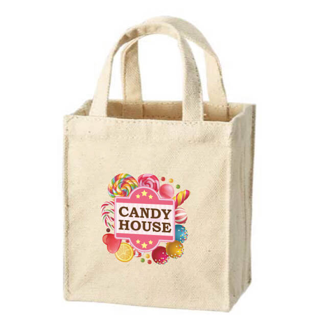 キャンバス手のひらスクエアトート