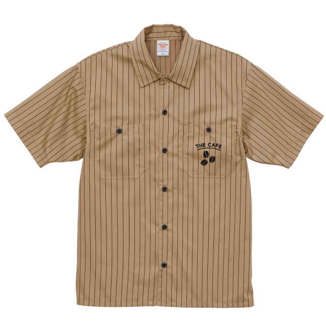 ヴィンテージストライプワークシャツ